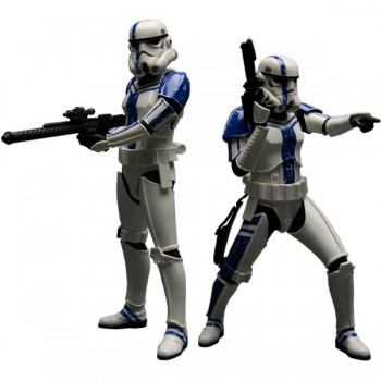 Star Wars ARTFX+ Statue 2-Pack Stormtrooper Commander SDCC 2011 Exclusive 20 cm